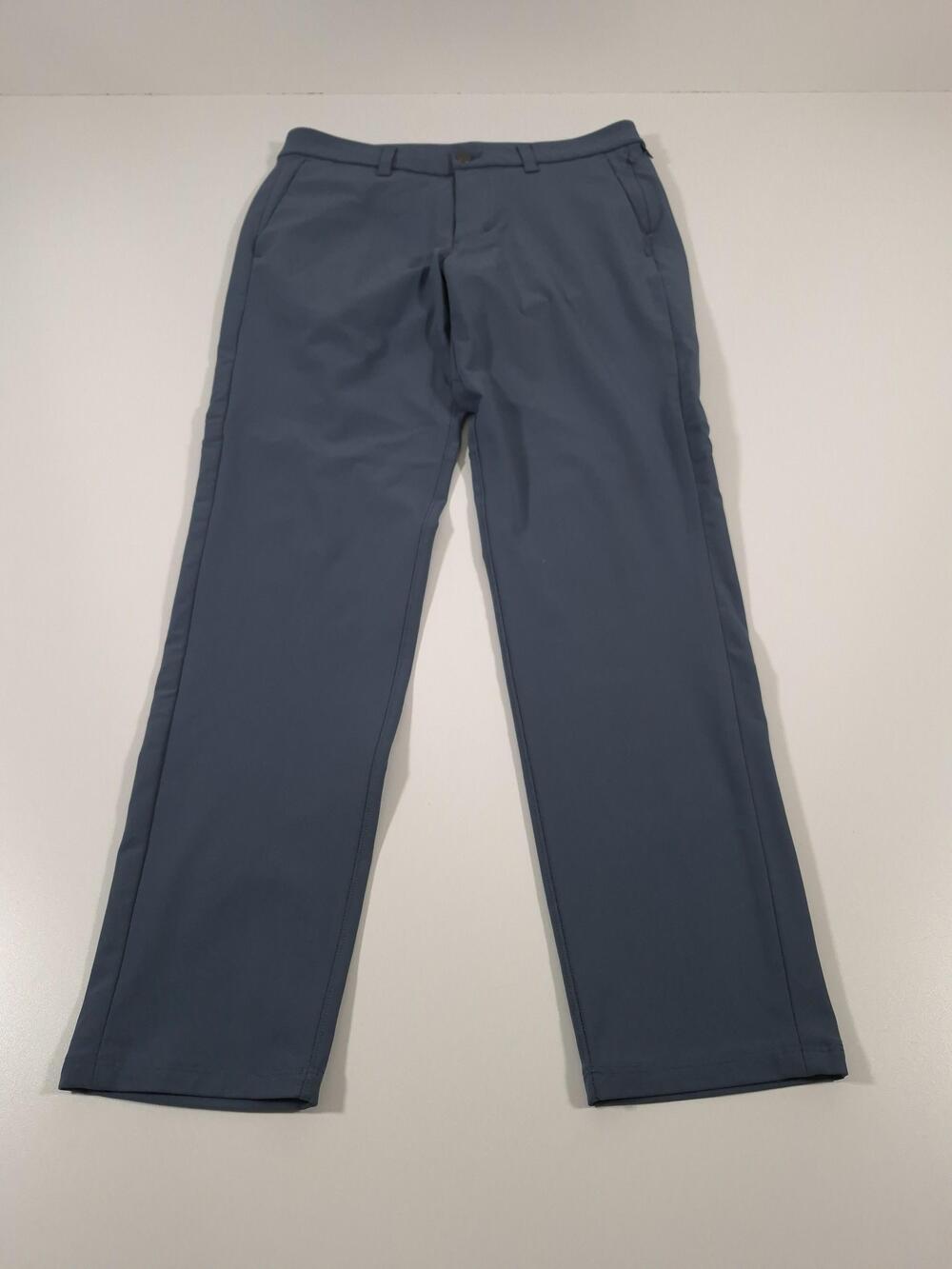 Lululemon ABC Slim-Fit Trouser Men's Size 31x30 Blue LM5AF1S